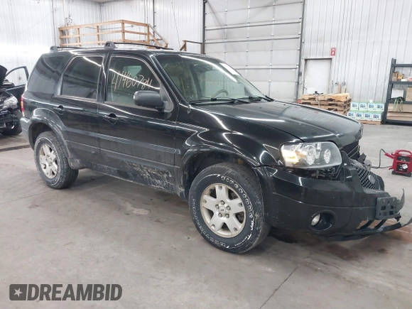 2007 Ford Escape Limited with VIN 1FMYU94187KA50511, listed as a IAAI auction lot 41460784 with 161,946 mi miles. Bid and sale history available at carsss.com. Image 1.