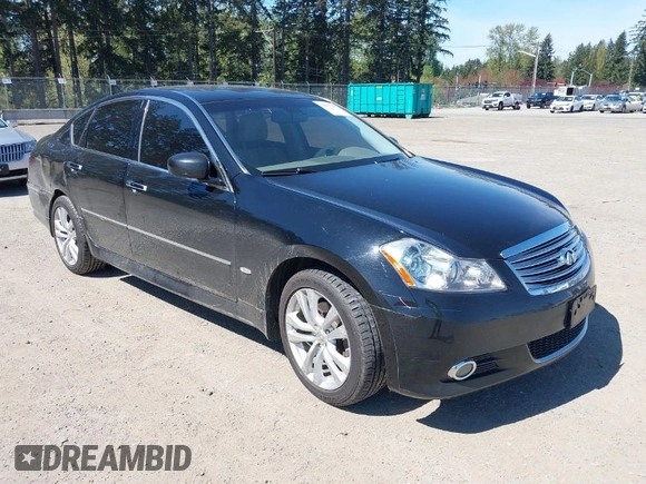 2010 Infiniti M with VIN JN1CY0AR6AM961914, listed as a IAAI auction lot 42055435 with 133,435 mi miles. Bid and sale history available at carsss.com. Image 1.
