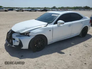 2017 Lexus IS 350 with VIN JTHBE1D23H5030120, listed as a Copart auction lot 50445265 with 167,466 mi miles and Salvage title. Bid and sale history available at DreamBid. Image 1.