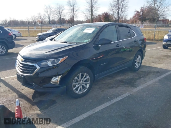 2020 Chevrolet Equinox LT with VIN 3GNAXKEV6LL155277, listed as a IAAI auction lot 40903962 with 50,204 mi miles. Bid and sale history available at carsss.com. Image 2.