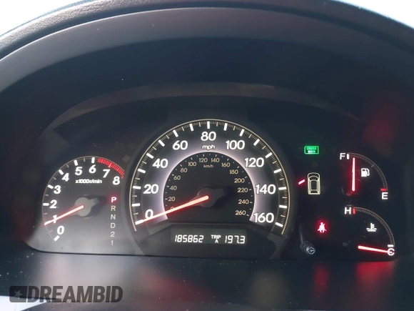 2005 Honda Odyssey EX-L with VIN 5FNRL38605B406281, listed as a IAAI auction lot 42582488 with 185,862 mi miles and . Bid and sale history available at DreamBid. Image 7.