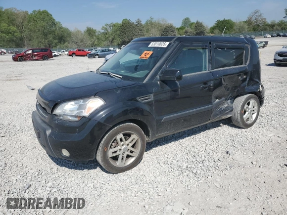 2011 Kia Soul + with VIN KNDJT2A20B7225259, listed as a Copart auction lot 53510625 with 157,030 mi miles and Salvage Title. Bid and sale history available at carsss.com. Image 1.