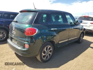 2014 FIAT 500L Lounge with VIN ZFBCFACH8EZ021946, listed as a Copart auction lot 68133844 with 104,017 mi miles and Salvage Title. Bid and sale history available at carsss.com. Image 3.