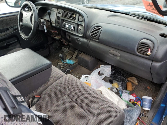 1998 Dodge Ram 2500 with VIN 3B7KF22Z4WG128924, listed as a Copart auction lot 85391914 with 0 mi miles and Salvage Title. Bid and sale history available at carsss.com. Image 8.