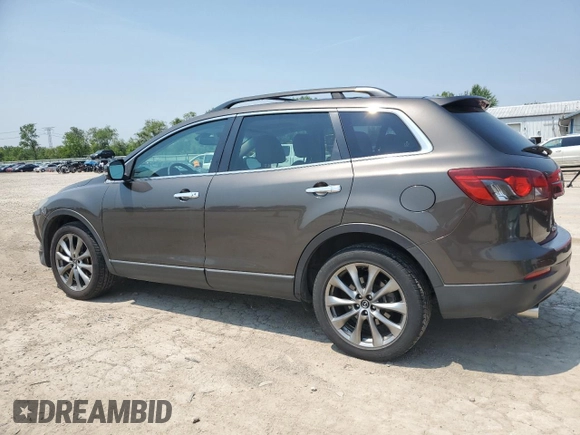 2015 Mazda CX-9 Grand Touring with VIN JM3TB2DA9F0468539, listed as a Copart auction lot 60829905 with 223,483 mi miles and Clean title. Bid and sale history available at DreamBid. Image 2.