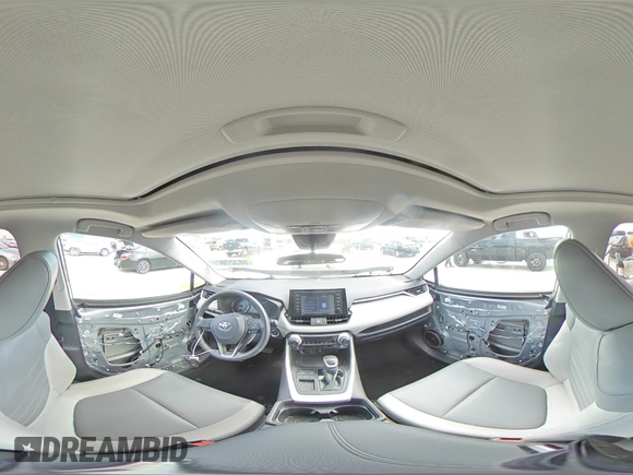 2021 Toyota RAV4 XLE Premium with VIN 2T3C1RFVXMC170581, listed as a Copart auction lot 58327005 with 54,200 mi miles and Salvage title. Bid and sale history available at DreamBid. Image 16.