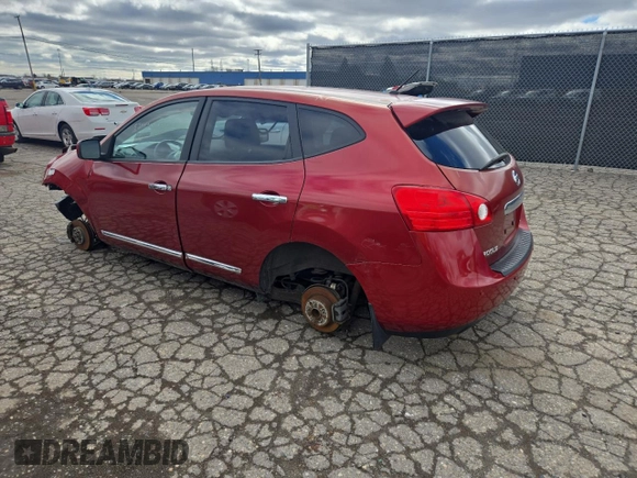 2013 Nissan Rogue S with VIN JN8AS5MT5DW003581, listed as a Copart auction lot 86542524 with 347,946 mi miles and Clean Title. Bid and sale history available at DreamBid. Image 2.