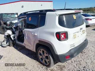 2019 Jeep Renegade Limited with VIN ZACNJBD12KPJ95871, listed as a IAAI auction lot 40629321 with Not provided miles and . Bid and sale history available at DreamBid. Image 3.