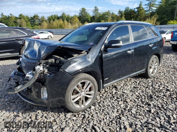 2015 Kia Sorento SX Limited with VIN 5XYKWDA75FG640282, listed as a Copart auction lot 73788784 with 105,519 mi miles and Salvage Title. Bid and sale history available at carsss.com. Image 1.