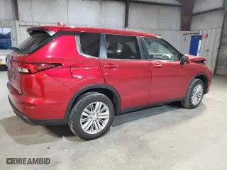 2024 Mitsubishi Outlander ES with VIN JA4J4UA83RZ004065, listed as a Copart auction lot 81395564 with 18,363 mi miles and Salvage Title. Bid and sale history available at carsss.com. Image 3.