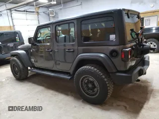 2018 Jeep Wrangler Unlimited Sport S z VIN 1C4HJXDN8JW262507, wystawiony jako Copart lot #60594625 z przebiegiem 106 793 mil mil oraz Czysty tytuł • Clean title. Historia ofert i sprzedaży dostępna na DreamBid. Obrazek 2.