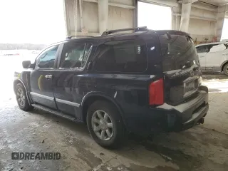 2007 Infiniti QX56 with VIN 5N3AA08C47N802650, listed as a Copart auction lot 45117695 with 218,047 mi miles and Salvage Title. Bid and sale history available at carsss.com. Image 2.