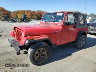 1993 Jeep Wrangler "S" with VIN 1J4FY19P2PP246553, listed as a Copart auction lot 77257954 with 188,373 mi miles and Clean Title. Bid and sale history available at carsss.com. Image 1.