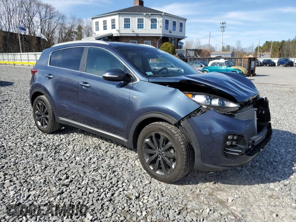 2019 Kia Sportage EX z VIN KNDPNCAC9K7533792, wystawiony jako Copart lot #53251705 z przebiegiem 36 885 mil mil oraz Szkoda całkowita • Salvage title. Historia ofert i sprzedaży dostępna na DreamBid. Obrazek 4.