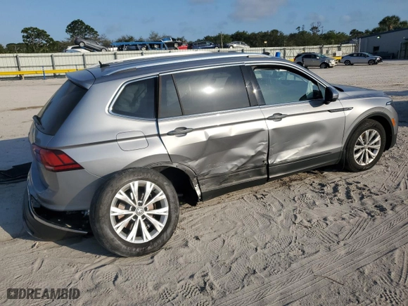 2022 Volkswagen Tiguan SE with VIN 3VV3B7AX5NM021041, listed as a Copart auction lot 43694705 with 19,724 mi miles and Salvage Title. Bid and sale history available at carsss.com. Image 3.