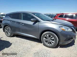2017 Nissan Murano SL with VIN 5N1AZ2MH9HN171944, listed as a Copart auction lot 69045184 with 52,217 mi miles and Salvage Title. Bid and sale history available at carsss.com. Image 4.