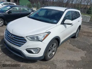 2013 Hyundai Santa Fe Limited with VIN KM8SR4HF5DU004764, listed as a IAAI auction lot 41931929 with 183,236 mi miles. Bid and sale history available at carsss.com. Image 2.