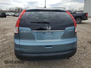 2014 Honda CR-V EX-L with VIN 2HKRM4H75EH665118, listed as a Copart auction lot 52490395 with 0 mi miles and Salvage Title. Bid and sale history available at carsss.com. Image 6.