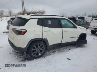 2021 Jeep Compass 80th Anniversary with VIN 3C4NJCEB8MT602314, listed as a Copart auction lot 46115285 with Not Provided miles and Non Repairable. Bid and sale history available at carsss.com. Image 3.