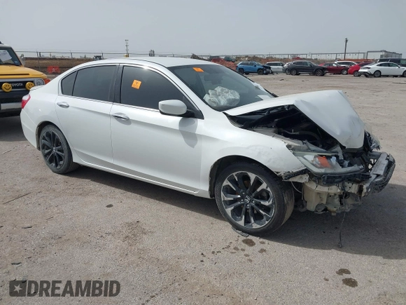 2015 Honda Accord Sport with VIN 1HGCR2F58FA078872, listed as a IAAI auction lot 41752326 with Not Provided miles and . Bid and sale history available at DreamBid. Image 1.