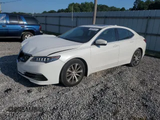 2015 Acura TLX Technology z VIN 19UUB1F56FA029267, wystawiony jako Copart lot #63990365 z przebiegiem 116 418 mil mil oraz Szkoda całkowita • Salvage title. Historia ofert i sprzedaży dostępna na DreamBid. Obrazek 1.