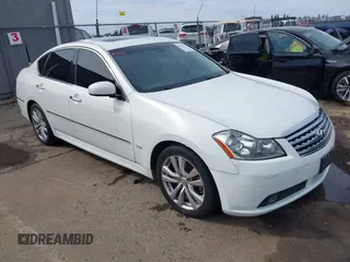 2008 Infiniti M with VIN JNKAY01E68M607627, listed as a IAAI auction lot 41831632 with 115,286 mi miles and . Bid and sale history available at DreamBid. Image 1.