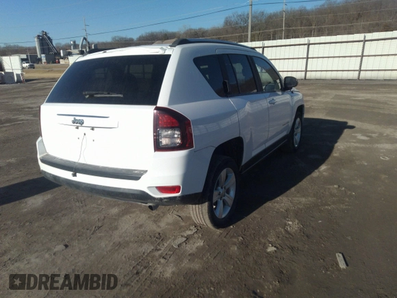 2014 Jeep Compass Sport with VIN 1C4NJCBB7ED508470, listed as a IAAI auction lot 41760536 with 133,628 mi miles and . Bid and sale history available at DreamBid. Image 4.