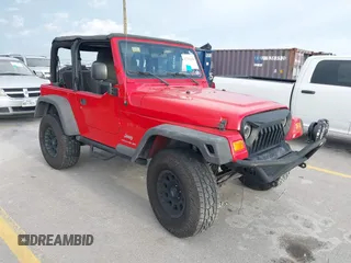 2003 Jeep Wrangler SE z VIN 1J4FA29113P323655, wystawiony jako IAAI lot #42704498 z przebiegiem 189 763 mil mil oraz . Historia ofert i sprzedaży dostępna na DreamBid. Obrazek 1.