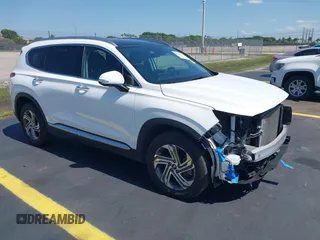 2023 Hyundai Santa Fe SEL z VIN 5NMS34AJ4PH598778, wystawiony jako IAAI lot #42281792 z przebiegiem 29 754 mil mil oraz . Historia ofert i sprzedaży dostępna na DreamBid. Obrazek 1.
