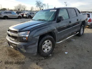 2005 Chevrolet Avalanche LS with VIN 3GNEC12Z65G177984, listed as a Copart auction lot 46643545 with 159,729 mi miles and Salvage Title. Bid and sale history available at carsss.com. Image 1.