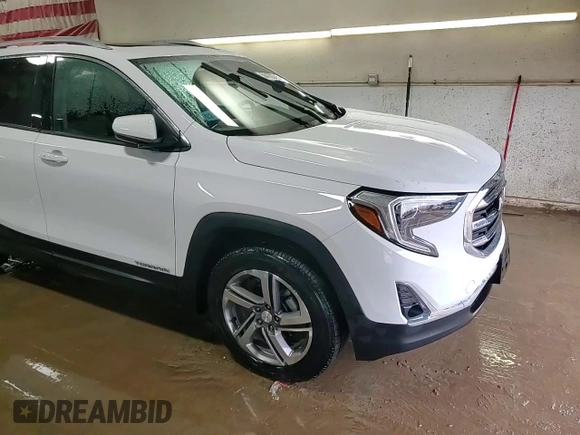 2019 GMC Terrain SLT with VIN 3GKALVEV4KL157909, listed as a Copart auction lot 50470345 with 11,902 mi miles and Salvage Title. Bid and sale history available at carsss.com. Image 14.