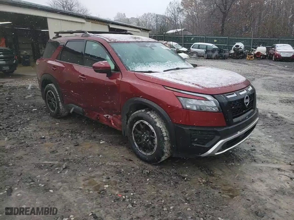 2024 Nissan Pathfinder SV with VIN 5N1DR3BD4RC282059, listed as a Copart auction lot 84520654 with 15,728 mi miles and Clean Title. Bid and sale history available at carsss.com. Image 11.