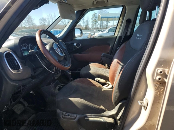 2014 FIAT 500L Trekking with VIN ZFBCFADHXEZ014320, listed as a Copart auction lot 47402435 with Not Provided miles and Clean Title. Bid and sale history available at DreamBid. Image 7.