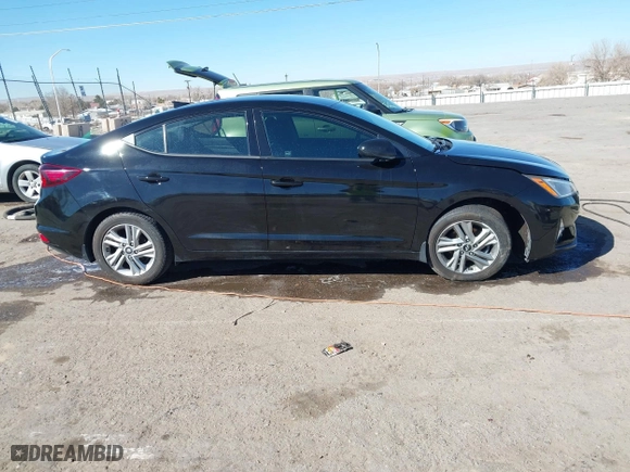 2020 Hyundai Elantra SEL with VIN KMHD84LF0LU927820, listed as a IAAI auction lot 41645762 with 47,111 mi miles. Bid and sale history available at carsss.com. Image 13.