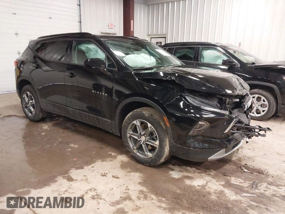 2023 Chevrolet Blazer LT with VIN 3GNKBHR4XPS219288, listed as a IAAI auction lot 41659994 with 13,198 mi miles and . Bid and sale history available at DreamBid. Image 1.