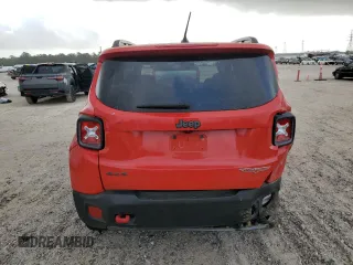 2016 Jeep Renegade Trailhawk with VIN ZACCJBCT1GPD85729, listed as a Copart auction lot 51624705 with 57,944 mi miles and Salvage Title. Bid and sale history available at carsss.com. Image 6.