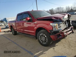 2018 Ford F-150 XL with VIN 1FTFW1E52JKC11290, listed as a Copart auction lot 49002275 with 51,684 mi miles and Salvage Title. Bid and sale history available at DreamBid. Image 4.
