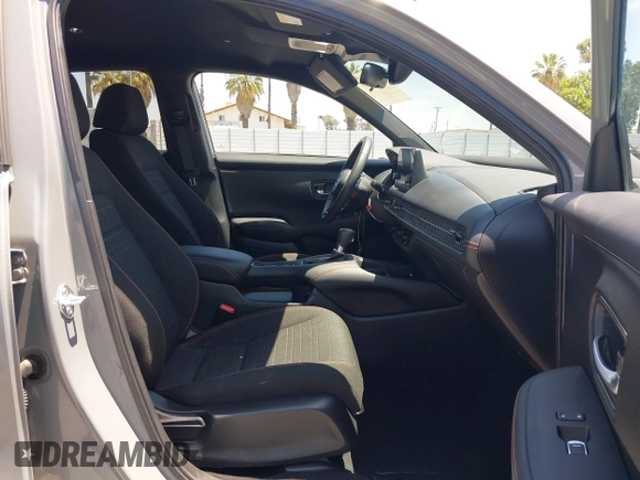 2024 Honda HR-V Sport with VIN 3CZRZ1H51RM758338, listed as a IAAI auction lot 42373837 with 13,953 mi miles and . Bid and sale history available at DreamBid. Image 5.