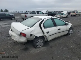 2005 Dodge Neon SE with VIN 1B3ES26C85D108994, listed as a Copart auction lot 84224244 with 176,146 mi miles and Salvage Title. Bid and sale history available at carsss.com. Image 3.