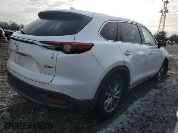 2017 Mazda CX-9 Touring with VIN JM3TCBCY7H0142530, listed as a Copart auction lot 43728415 with 0 mi miles and Salvage Title. Bid and sale history available at carsss.com. Image 3.