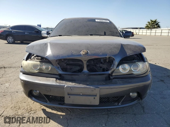 2006 BMW 3 Series 325Ci with VIN WBABD33406PM51200, listed as a Copart auction lot 71806144 with 121,350 mi miles and Salvage Title. Bid and sale history available at carsss.com. Image 5.