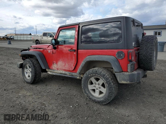 2012 Jeep Wrangler Rubicon with VIN 1C4BJWCG8CL202637, listed as a Copart auction lot 49145935 with 113,520 mi miles and Salvage Title. Bid and sale history available at DreamBid. Image 2.