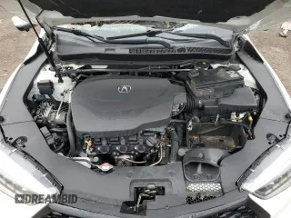 2018 Acura TLX w/Technology Pkg with VIN 19UUB2F53JA001408, listed as a Copart auction lot 46942215 with 0 mi miles and Salvage Title. Bid and sale history available at carsss.com. Image 11.