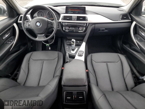 2017 BMW 3 Series 320i with VIN WBA8E1G57HNU14769, listed as a Copart auction lot 44388455 with 104,450 mi miles and Salvage Title. Bid and sale history available at carsss.com. Image 8.