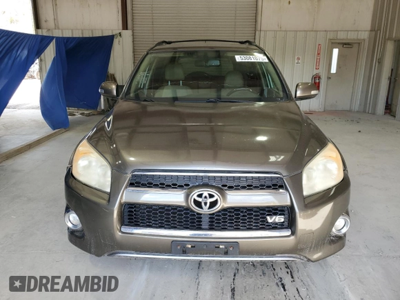2010 Toyota RAV4 Ltd with VIN JTMDK4DV4AD017144, listed as a Copart auction lot 53081075 with 175,774 mi miles and Clean Title. Bid and sale history available at carsss.com. Image 5.