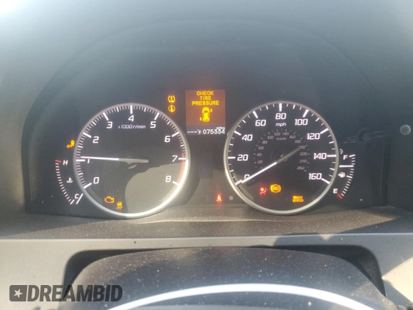 2018 Acura RDX Technology with VIN 5J8TB4H58JL017483, listed as a Copart auction lot 67827744 with 75,334 mi miles and Salvage Title. Bid and sale history available at DreamBid. Image 9.