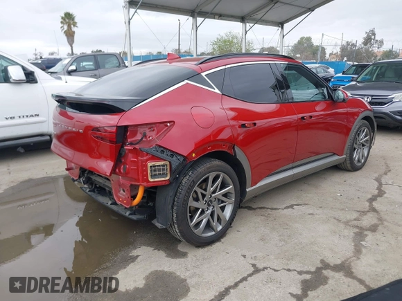 2023 Genesis GV60 Advanced z VIN KMUKCDTC9PU017098, wystawiony jako IAAI lot #41787572 z przebiegiem 1 685 mil mil oraz . Historia ofert i sprzedaży dostępna na DreamBid. Obrazek 4.