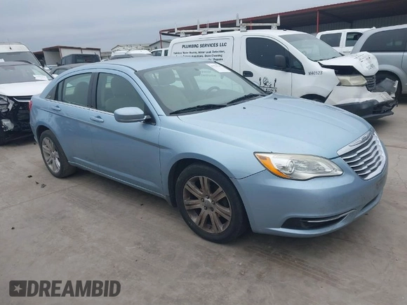2012 Chrysler 200 Touring with VIN 1C3CCBBB7CN164484, listed as a IAAI auction lot 41576745 with 150,014 mi miles. Bid and sale history available at carsss.com. Image 1.