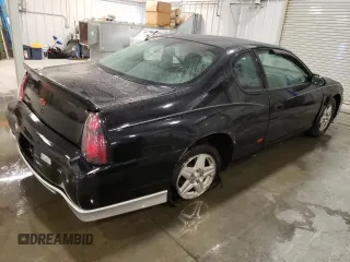 2002 Chevrolet Monte Carlo SS with VIN 2G1WX15K029224277, listed as a Copart auction lot 83575934 with 150,513 mi miles and Salvage Title. Bid and sale history available at carsss.com. Image 3.