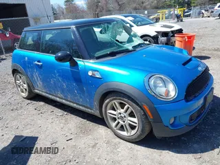 2011 MINI Hardtop S with VIN WMWSV3C57BTY24448, listed as a IAAI auction lot 42078399 with 166,033 mi miles and . Bid and sale history available at DreamBid. Image 1.